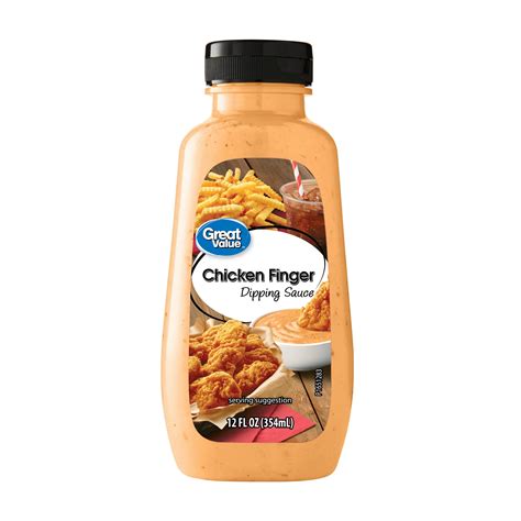 Great Value Chicken Finger Dipping Sauce 12 fl oz Bold Flavors Perfect ...
