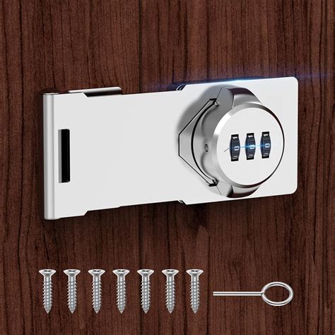 Household Cabinet Password Hasp Locks, Cabinet Locks with Combination ...