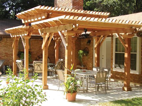 Traditional wood pergola kits timber garden pergolas with usa shipping ...