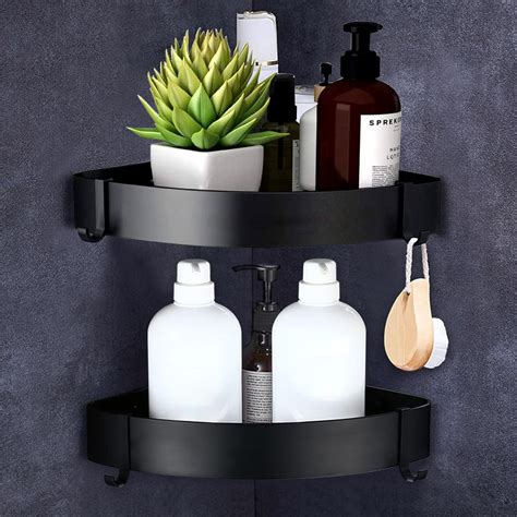 Buy FRABERY 2 Layer Shower Corner Shelves at Ubuy India