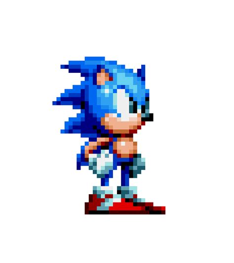 -Sonic Mania- Sonic The Hedgehog (Sprite)-By UnderPixel Fixed | Pixel ...