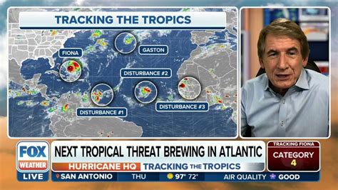 Tracking five tropical systems across the Atlantic | Latest Weather ...