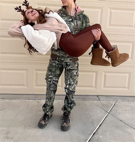 couples halloween costume - deer and hunter | Couple halloween costumes ...
