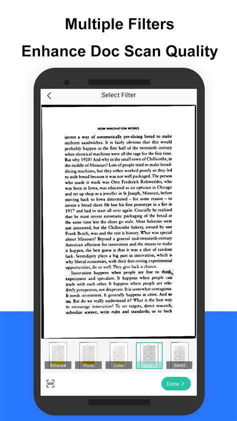 Scan Document Android Camera 的图像结果