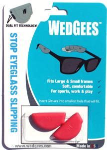 Red Molded Dual Fit Eyeglass Retainer - Stops Slipping Instantly ...