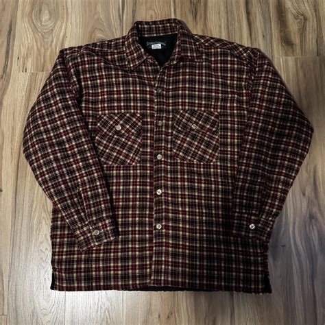 Scandal Fashion Vintage Lined Flannel Made in... | Depop