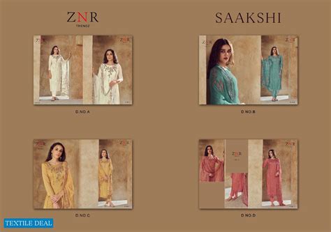 SAAKSHI BY ZNR TRENDZ PURE MASLIN EMBROIDERY FANCY SUITS - textiledeal.in