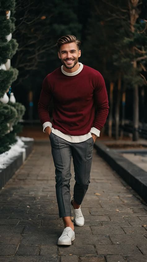 Festive Flair: 25 Incredible Christmas Outfit Ideas for Men - Cheerful ...