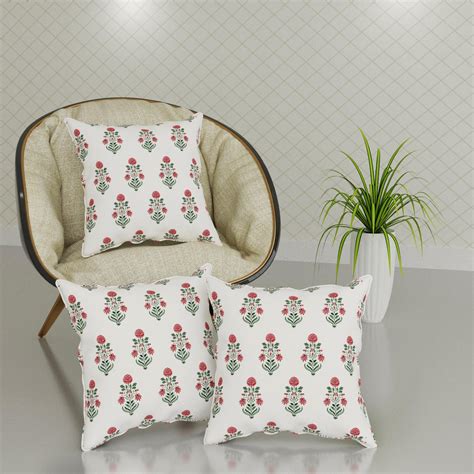Premium thick Duck Cotton Cushion Pillow Covers for Sofa and Diwan (Aa ...