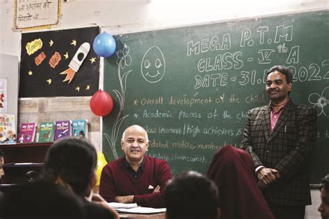 Mega PTM: Deputy CM interacts with parents, students