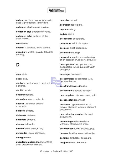 500 verbos spanish to english | PDF