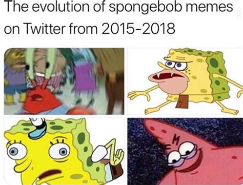 Spongebob Evolution 的图像结果