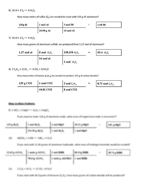 Rezultat imagine pentru Solving Stoichiometry Problems
