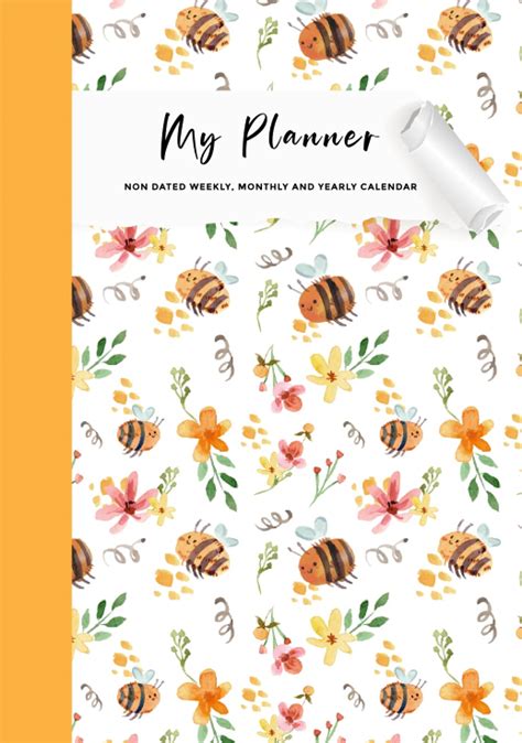 Buy My Planner: Non dated weekly, monthly and yearly : Weekly Meal ...