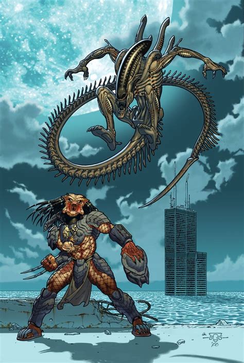 Image result for Alien Queen vs Predator King