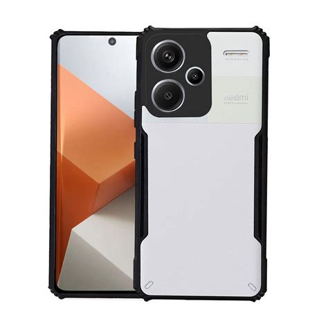Casotec Shockproof Crystal Clear Back Case Cover for Mi Redmi Note 13 ...