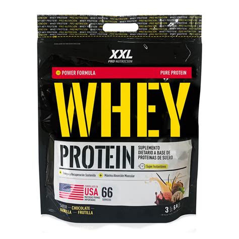Whey Protein XXL | 3 kg de pura proteína | DeMusculos.com