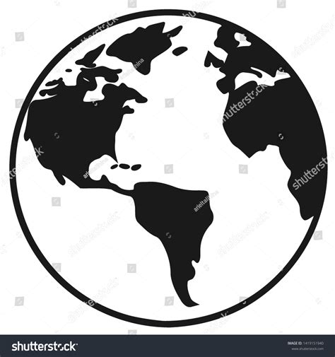 Round World Map Vector 的图像结果