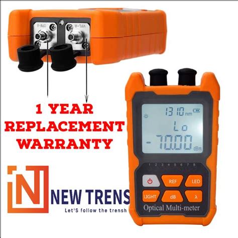 New Trensh 4 in 1 Fiber Power Meter , VFL Laser , LAN Tester, Digital ...