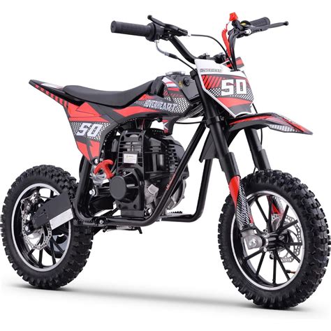 Hoverheart Gas Dirt Bike DB4S004 50cc 4-Stroke Gas Powered Mini Bike ...