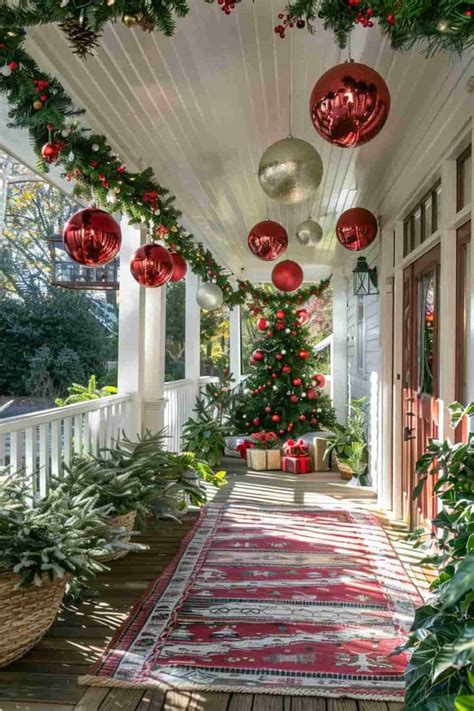 40 Christmas Front Porch Decor Ideas for a Festive Welcome