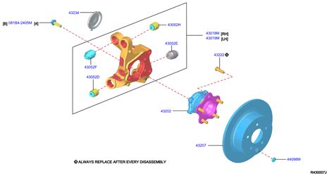 Nissan Frontier Hub Axle. Hub Wheel. (Rear). Steering, Suspension ...