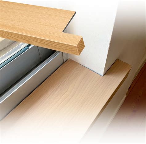 UPVC Window Sill Cover Finish Wood Grain Trims Bay Windows Sill Board ...