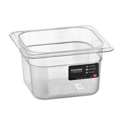 Bora Plastik GN 1/6-100 mm Polycarbonate Gastronorm Bathtub, 1.5 L Price