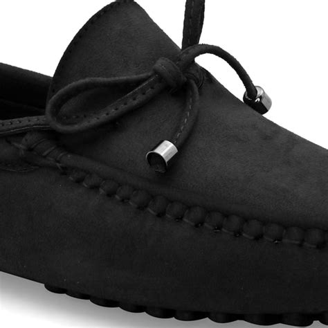 Buy Drift Black Driving Loafers Online – Sanfrissco