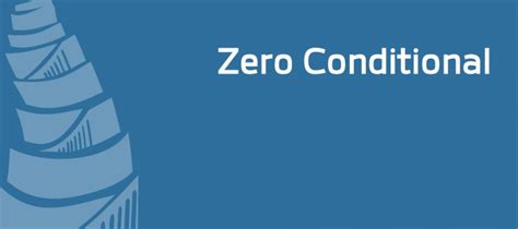 Zero Conditional 的图像结果