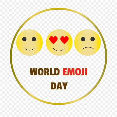 World Emoji Day Vector Png, Emoji Day, World Emoji Day, Emoji Day ...
