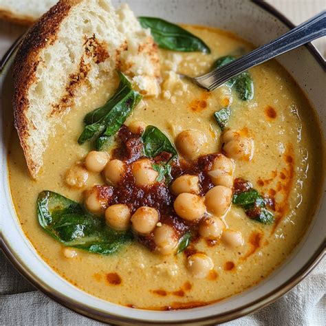 Tuscan Garbanzo Bean Soup
