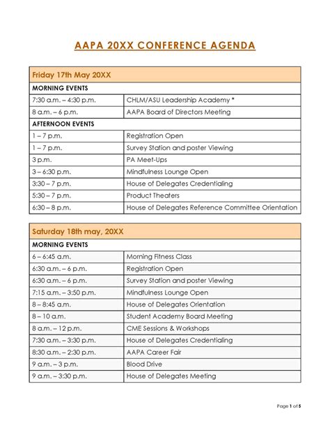 10 Free Meeting Agenda Templates in Word