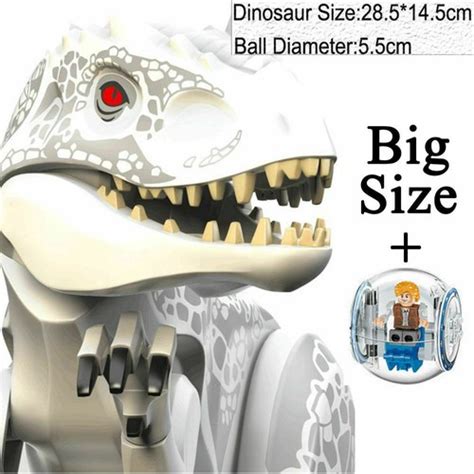 Buy Indominus Rex Jurassic World Dinosaurs white Building Toys ...