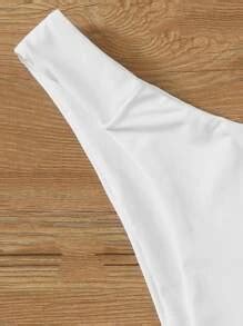 Swim Basics Summer Beach 3packs Triangle Tie Side Thong Bikini Set ...