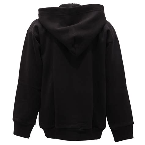 1464AF felpa bimbo boy DIESEL black printed cotton sweatshirt kid
