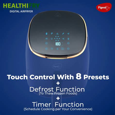 Pigeon Healthifry with 360 High Speed Air Circulation Technology 1200 W ...