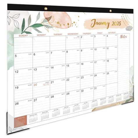 Buy 2025 Desk - Large Desk 2025, 22" x 17", JAN. 2025 – DEC. 2025, 12 ...