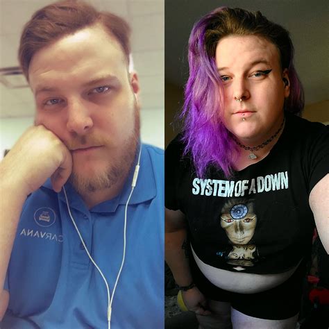 half a decade looks good on her 😉 (2019-2024) : r/transtimelines