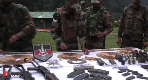 J&K news: Terror hideout busted in Rampur sector along LoC, huge cache ...