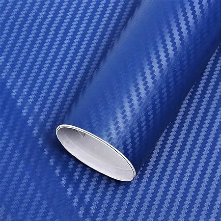 EliteAuto® - Premium Blue 3D Carbon Fiber Vinyl WRAP | 3D Blue Carbon ...