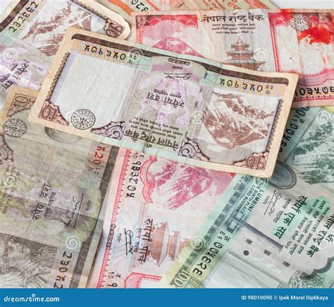 Indian Money - Nepal Rastra Bank Currencies - Nepal Rupees Notes Stock Photo - Image of economy ... - currency of nepal in indian rupees
