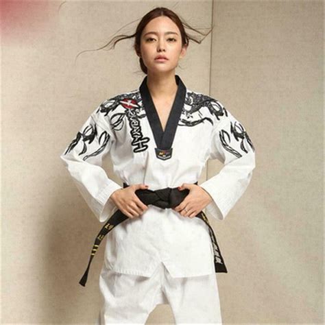 Unbranded Adult Men Women Master Taekwondo Uniforms Dobok Tae India | Ubuy