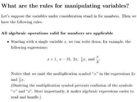 Formulas and Variables 的图像结果