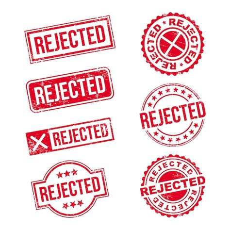 Image result for Rejected Stamp Vector