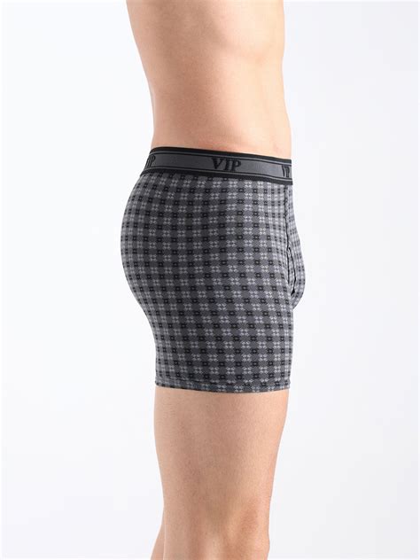 One Up Men's Printed Cotton Mid Rise Regular Fit Trunk-Assorted Colour ...