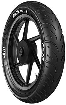 Ceat Milaze 80/100 -18 54P Tubeless Bike Tyre, Rear (103065) : Amazon ...