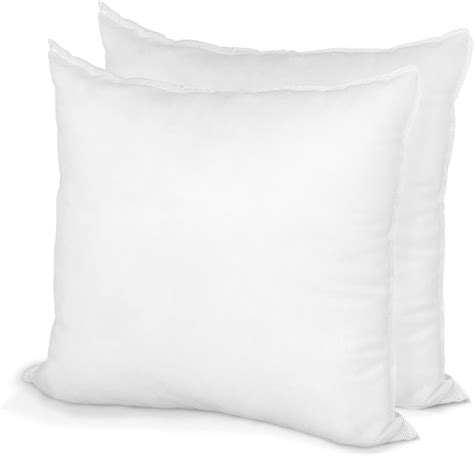 Amazon.com: basic home Euro Pillow Inserts 30x30-Feather and Down Fill ...