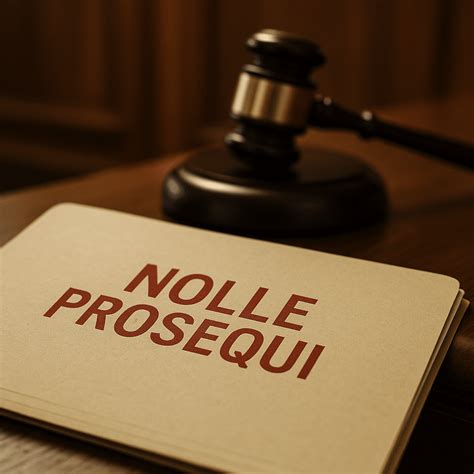 What Does Nolle Prosequi Mean? | SoMD Criminal Defense