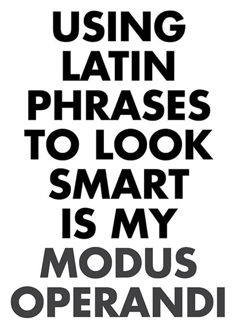 Image result for Modus Operandi Pronounce
